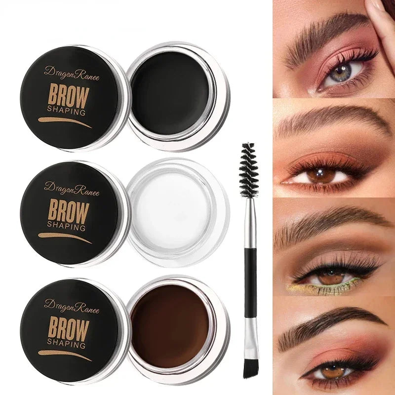 Matte Eyeliner Eyebrow Cream Gel Waterproof Long Lasting Contouring
