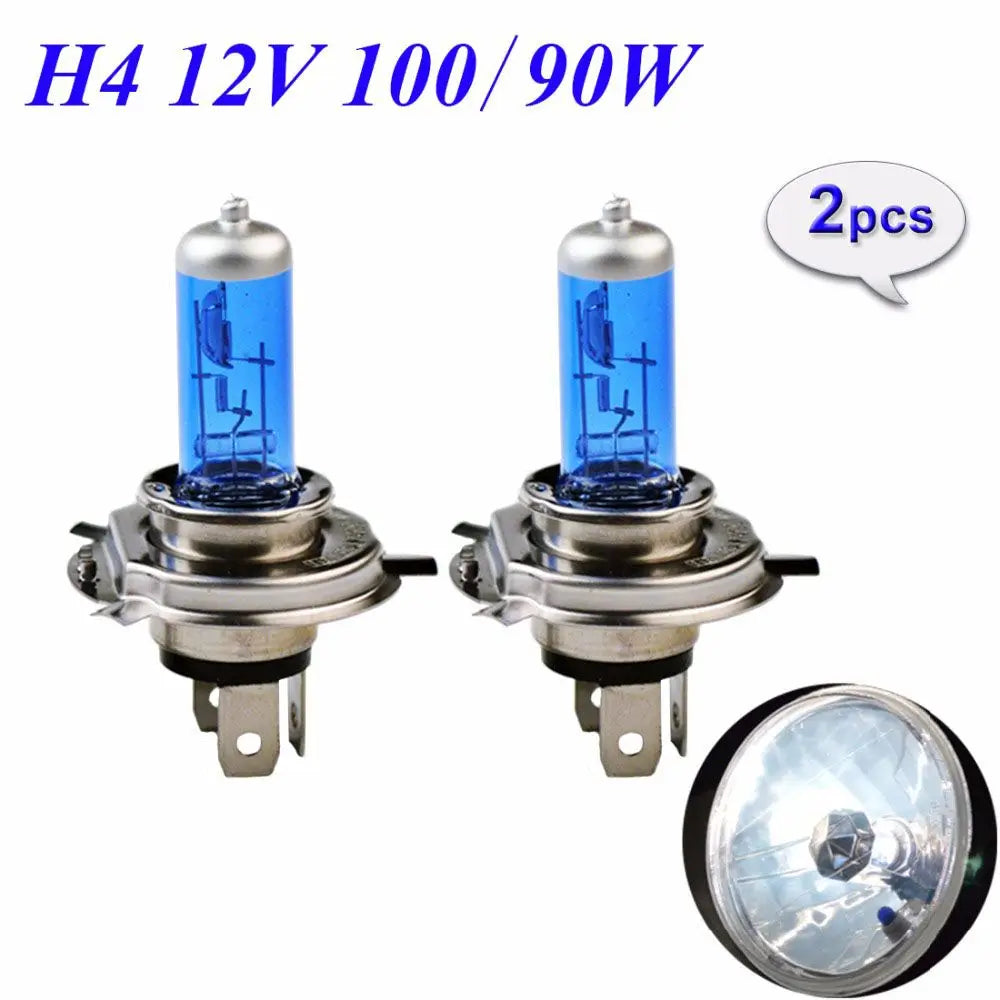 Bulbs 60 55W 5000K Xenon Bulb Halogen Lamp H4 9003 HB2 Headlight Zpaxo