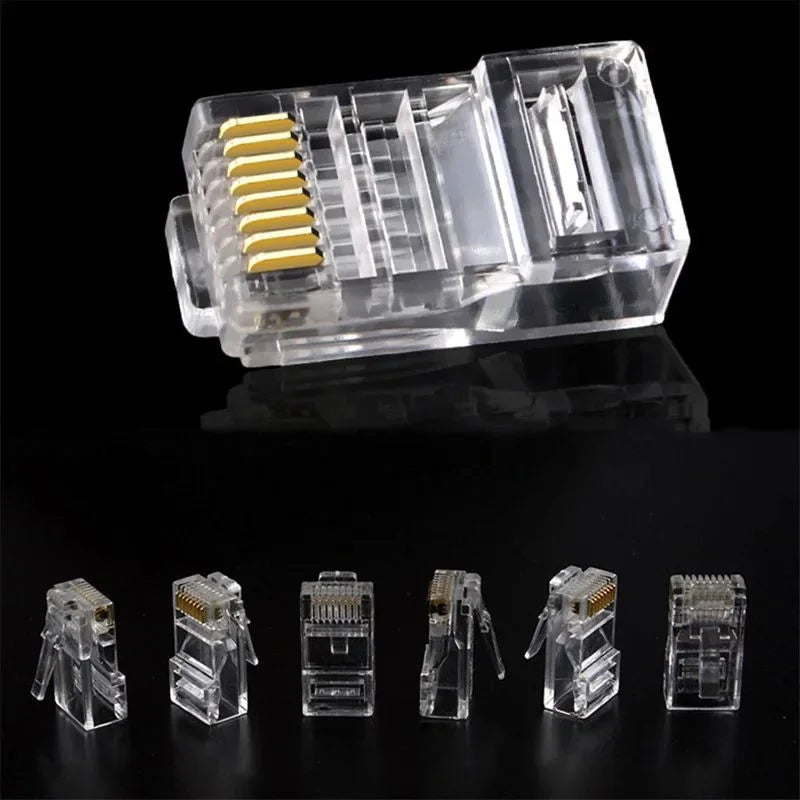 Excellent Plug LAN Head RJ45 CAT6 LINK Model US 1002 Per Male Zpaxo