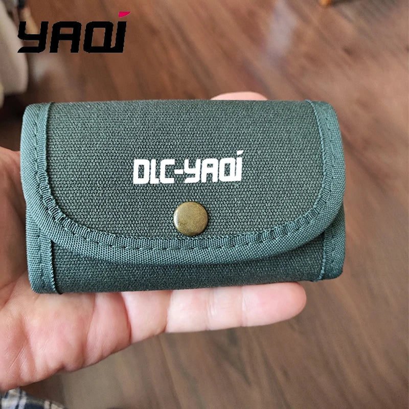 2026 Hot Sale YAQI Dark Green Color travel Bag Pouch for Men Shaving Safety Razors Zpaxo