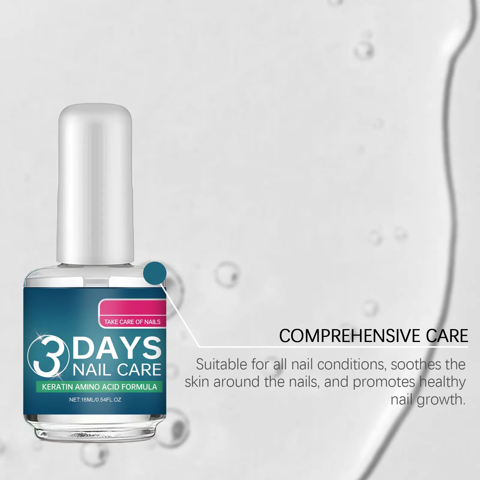 3-Day Nail Repair & Nourishing Cuticle Oil Treatment 16ml Nail Treatment Oil Zpaxo