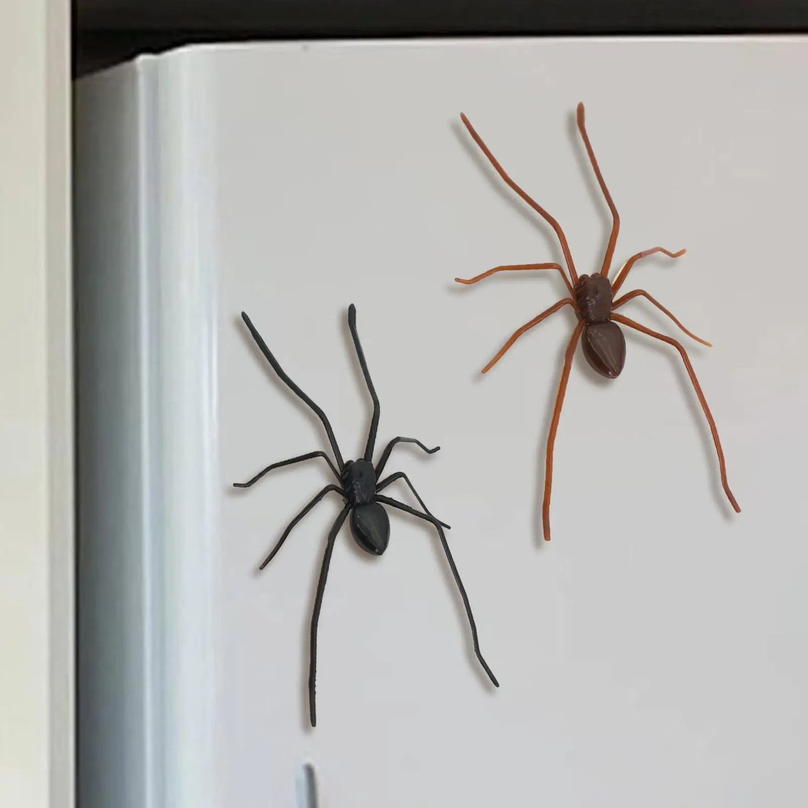 Spider Magnets Fridge 6 Scary Prank Decoration Small Refrigerator