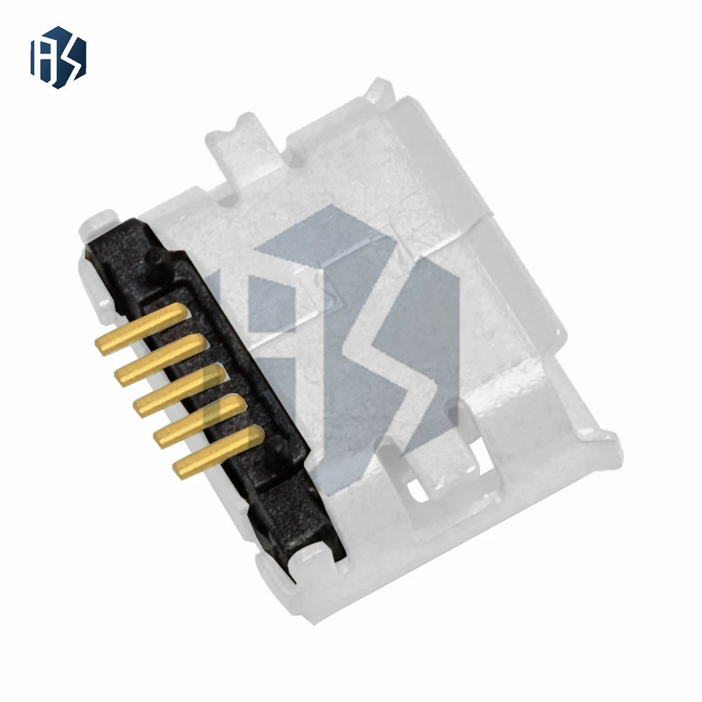 Tail Micro USB Charging Jack 5Pin PCB Mount Electrical Connector Zpaxo