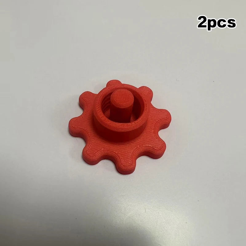 Silicone Sealant Caps 2-Pack – Gear-Type Caulk Tube Caps