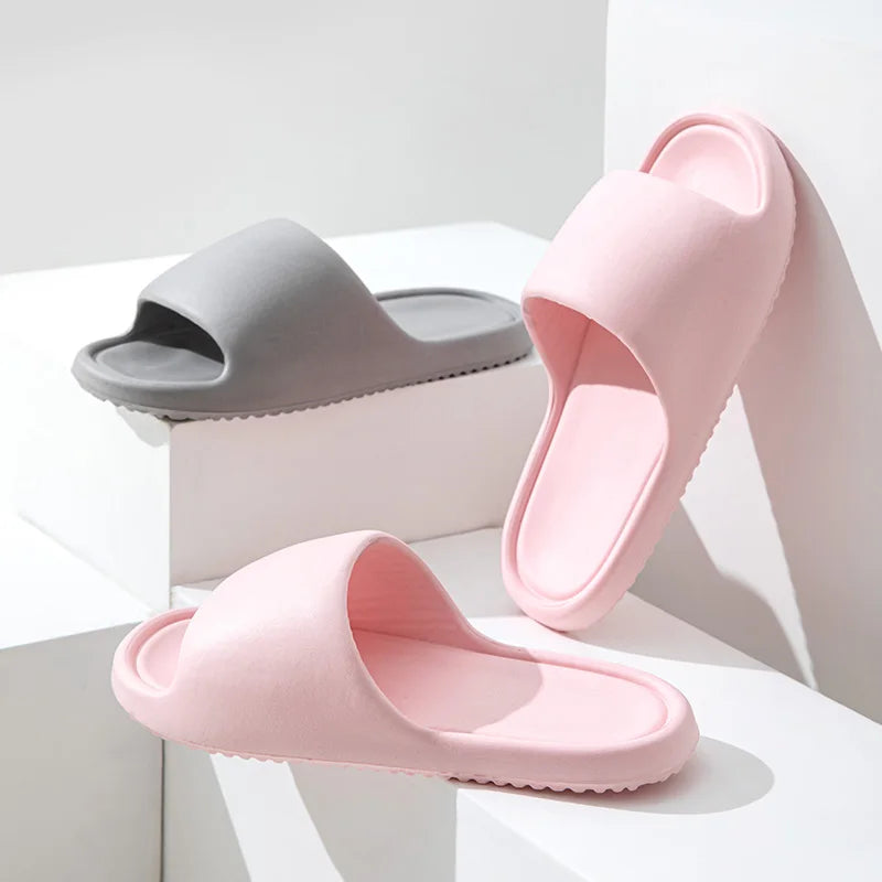 Soft Sole Eva Slippers Women Lightweight Non Slip Home Woman Men