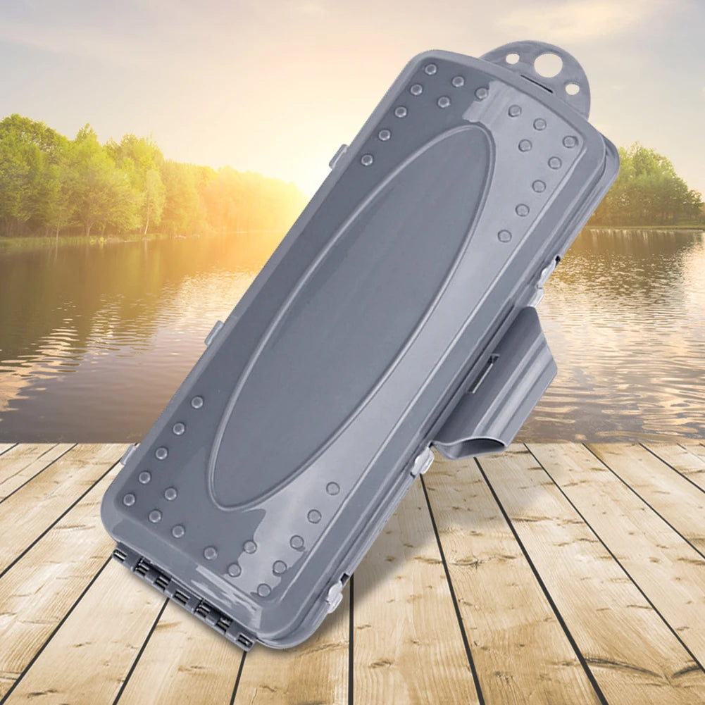 Fishing Rod Clamp Box Fish Hook Lure Bait Storage Case Accessories