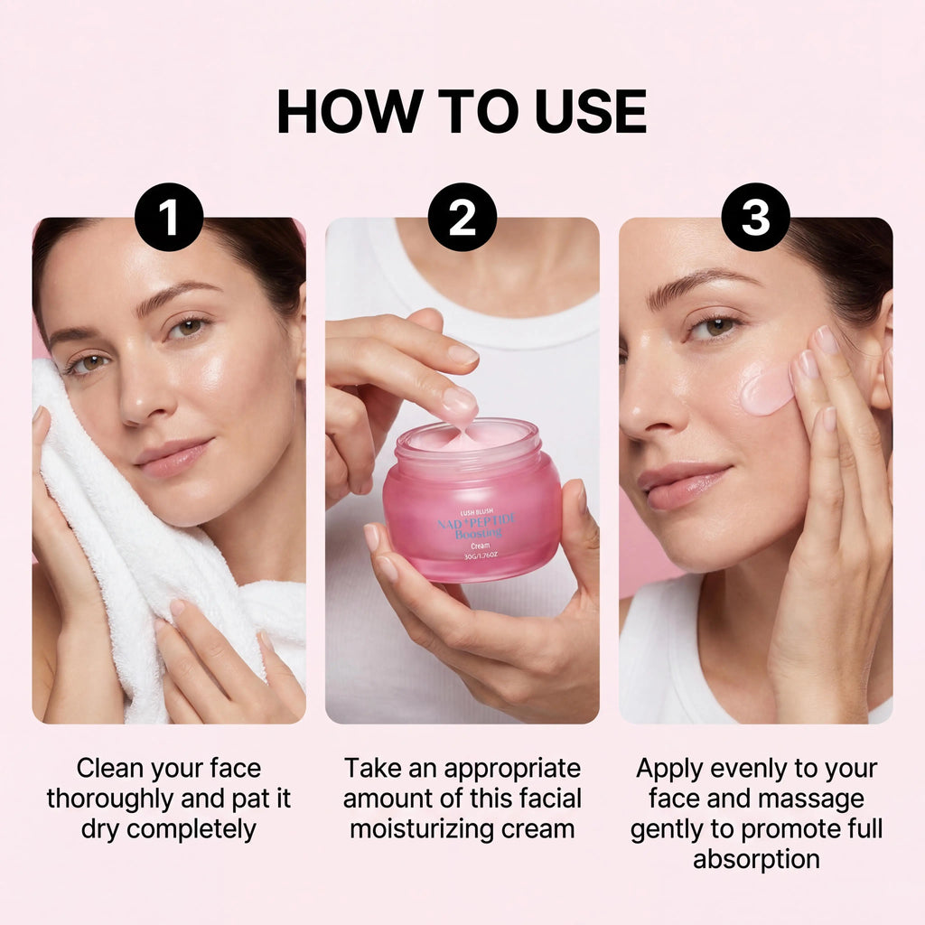 NAD+ Peptide Boosting Cream – Anti-Wrinkle Lifting Face Cream Anti-Aging Face Cream Zpaxo