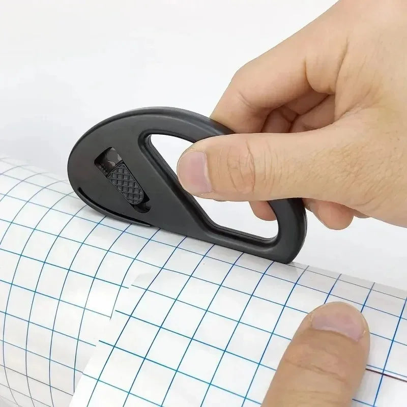 Easy-Glide Wrapping Paper Cutter – Safe Razor Blade Slicer Paper Cutter Tool Zpaxo