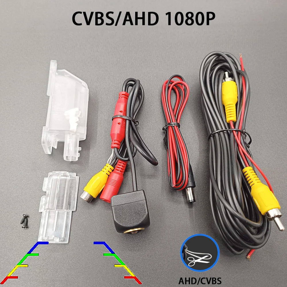170 Degree AHD 1080P CVBS Reverse Backup Rear View Camera Nissan