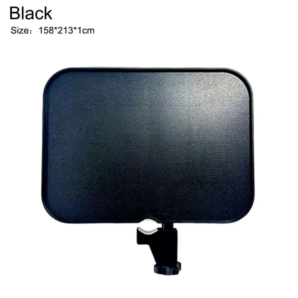Adjustable Eyelash Tray Holder Plastic Clip-on Makeup Organizer Zpaxo Black