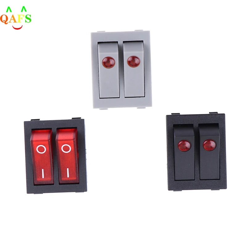 RK1-23 Oil Heater Switch OFF Rocker 250V 16A Double Buttons
