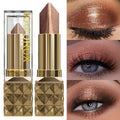 Two Eye Shadow Stick Velvet Shimmer Makeup Durable Waterproof