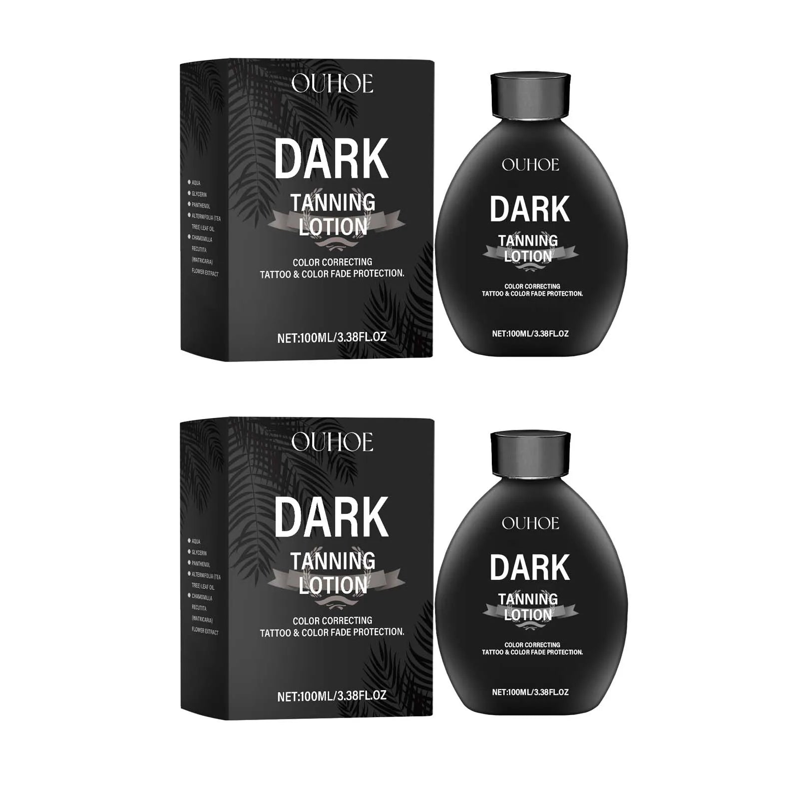 Self Tanning Lotion – Sunless Bronzer for Face & Body | 100ml Sunless Tanning Lotion Zpaxo 2 x 100ml Boxed