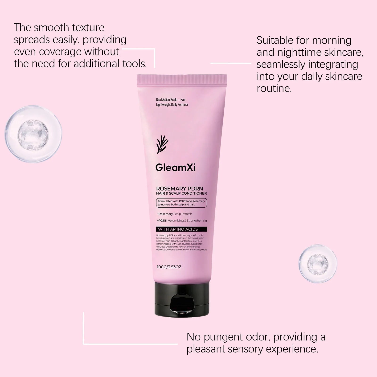 Hair Moisturizing Conditioner Revitalizes Scalp Dry Damaged Hair Treatment Frizz Control Softness Scalp Protection Conditioner Zpaxo