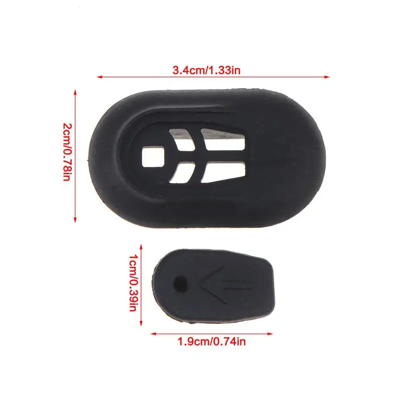 Regal Door Drain Hole Plug Dust-proof Water Outlet Valve Rubber Ring Zpaxo Black
