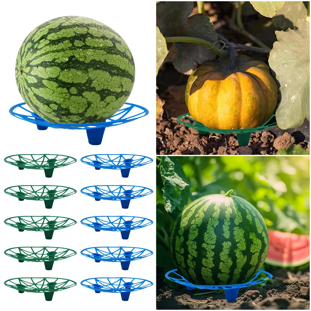 5/10Pcs Watermelon Cradle Reusable Fruits Vegetables Nursery Tray Vegetables Plant Tray for Watermelons Pumpkins Melons Squash Zpaxo