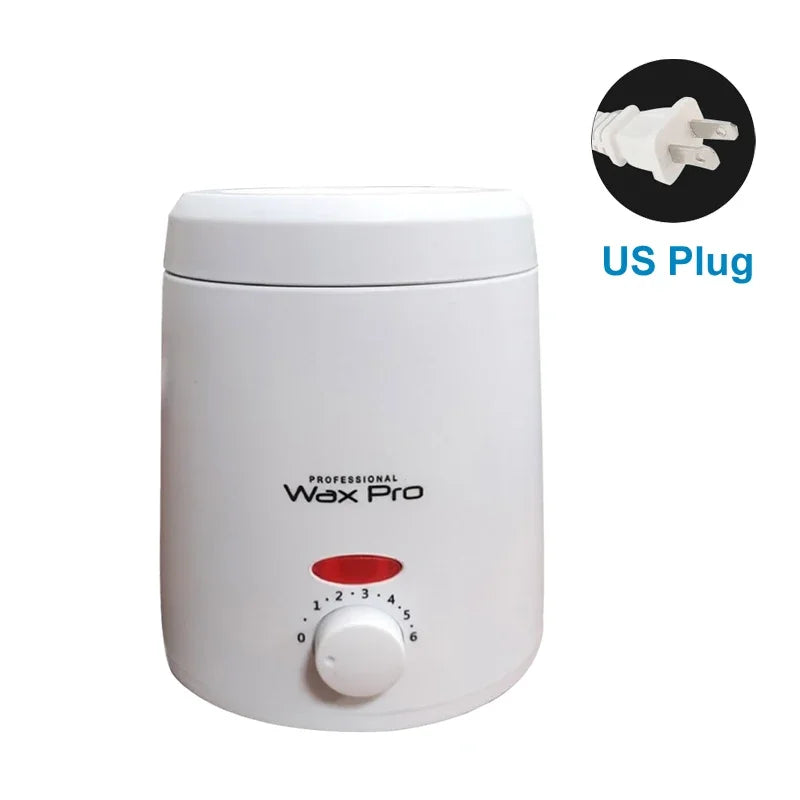 200ML Wax Heater Machine For Hair Removal Wax-Melting Pot Body Hair Remove With Packaging Box Waxing Kit Hair Removal Machine Zpaxo 044-W-US