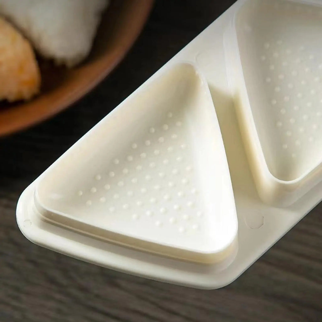 Sushi Mold Maker 6 Cavity Triangle Rice Ball Onigiri Bento Box Tools