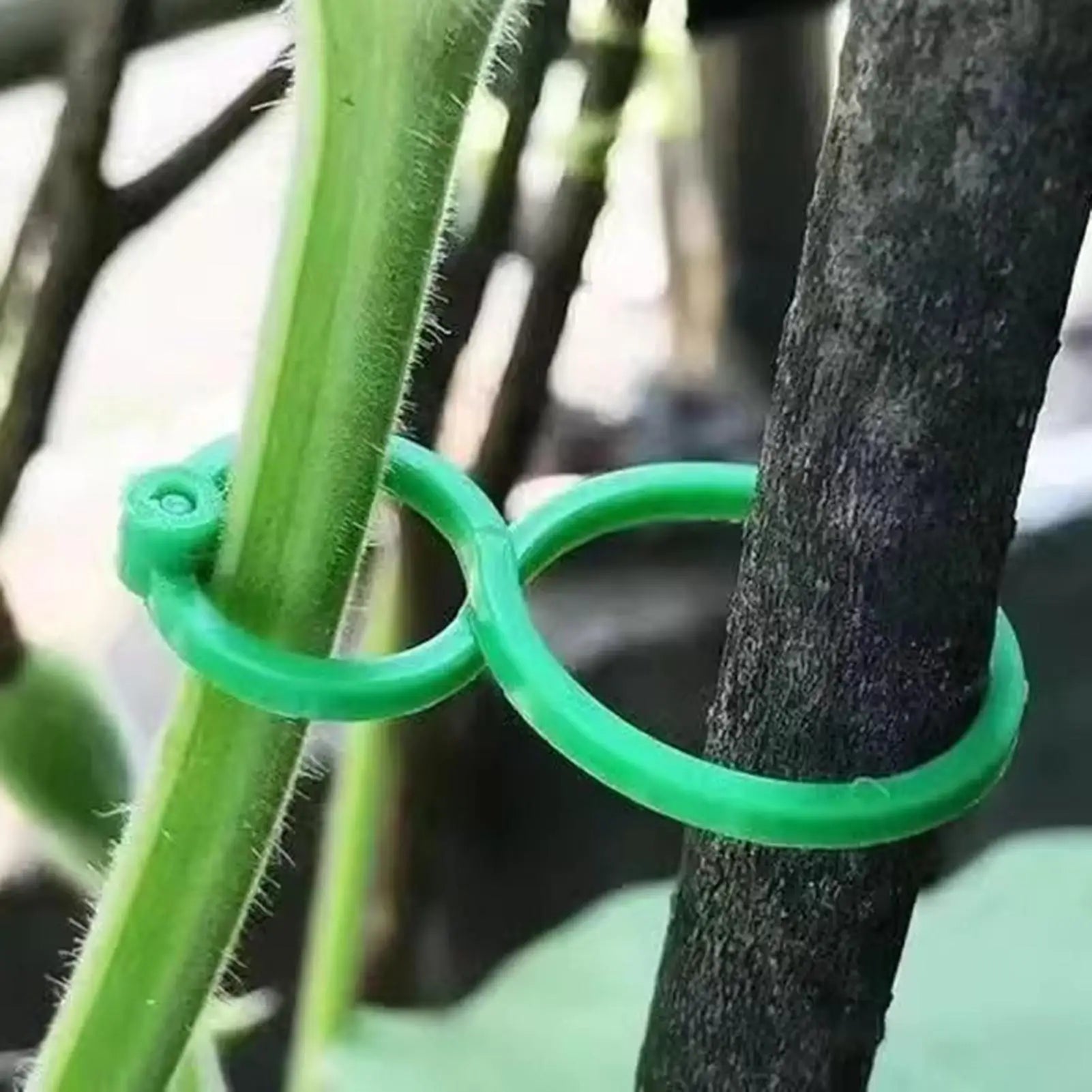 100-Pack Reusable Vine Plant Clips – Garden Support Clips Plant Support Clips Zpaxo