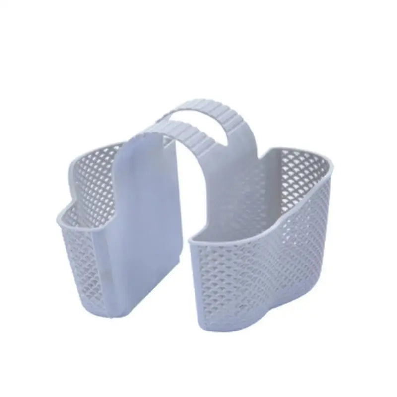 Sink Draining Hanging Basket Adjustable Kitchen Accessories Sink Bag Soap Sponge Shelf Faucet Holder For Bathroom Zpaxo Gray L