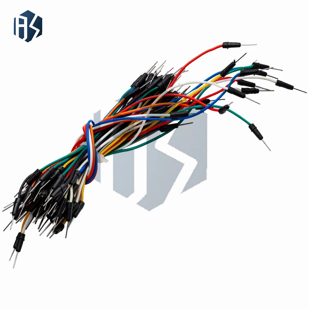 Male-to-male Flexible Jumper Wires Breadboard Cables Arduino Zpaxo