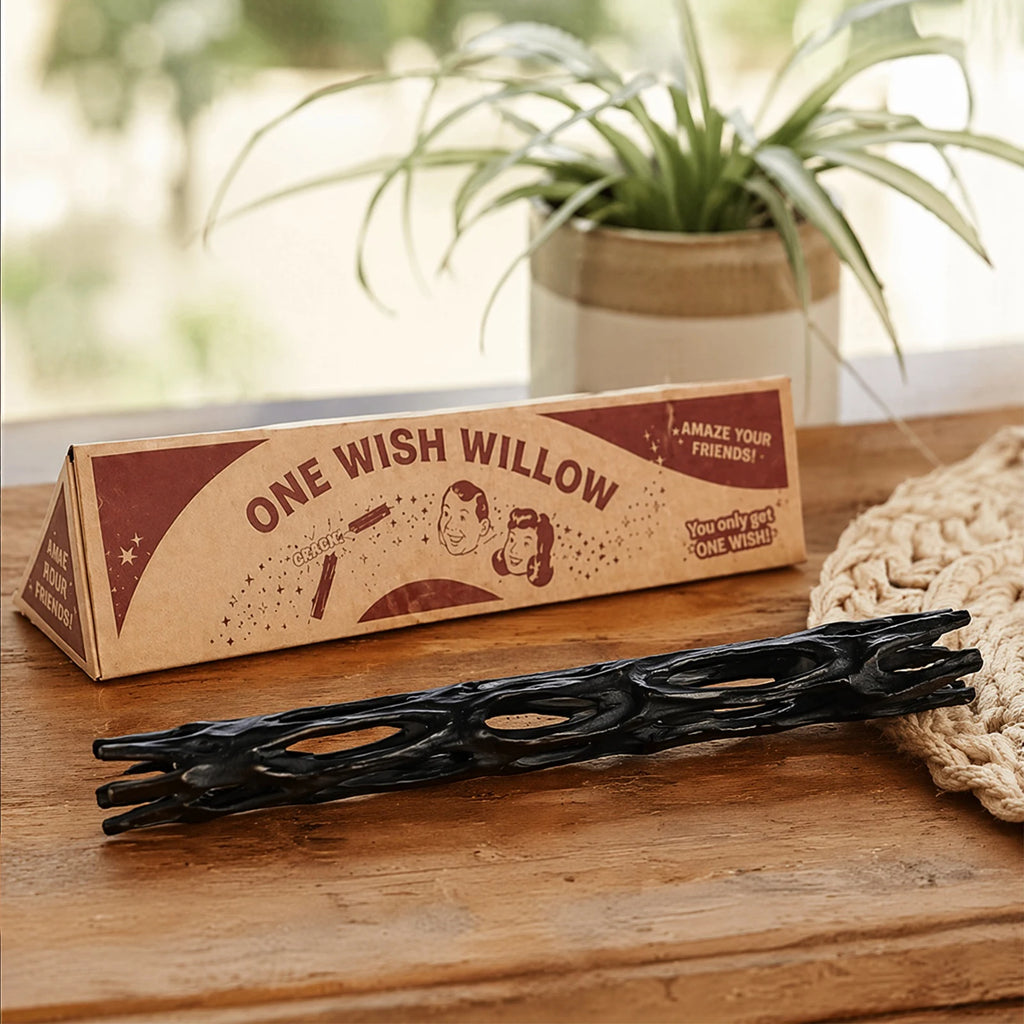 Black Willow Wood Wishing Stick Multi-purpose 3D Printing Figurines