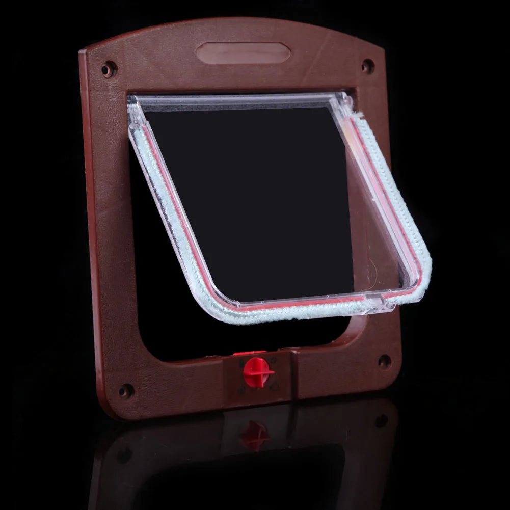 Lockable Kitten Dog Pet Lock Transparent Design Security Wall