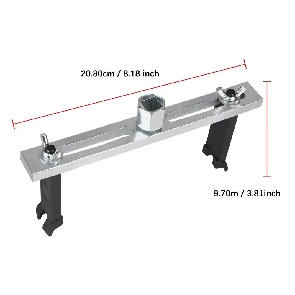 Adjustable Universal Fuel Pump Wrench Claw Design Bent Foot Removal Zpaxo