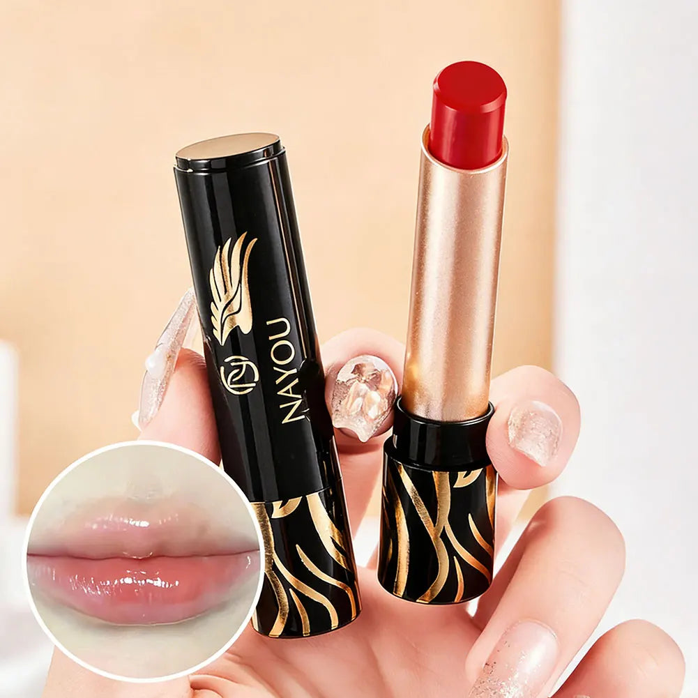 NAYOU Carotenoid Color Changing Lipstick – Moisturizing Color Changing Lipstick Zpaxo