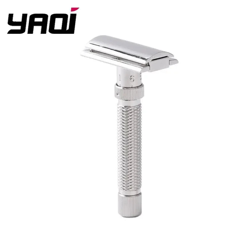 Yaqi Ultima Adjustable Safety Razor – 316 Stainless Steel Travel Adjustable Safety Razor Zpaxo RAASS2352