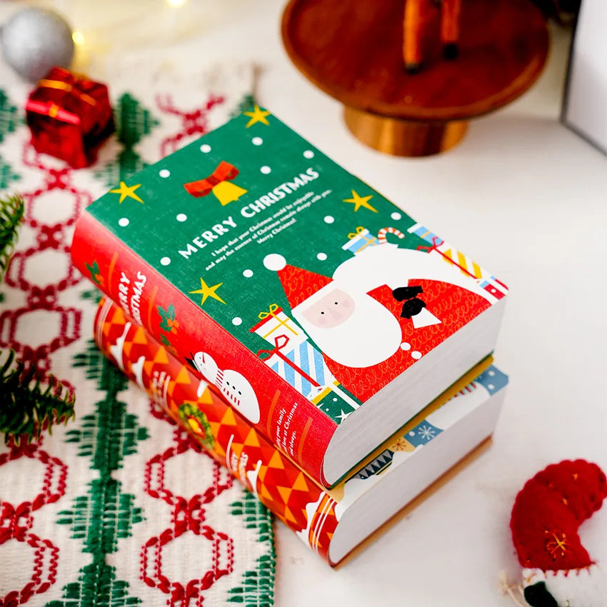 Christmas Magic Book Candy Gift Box – Xmas Party Decoration Holiday Gift Box Zpaxo