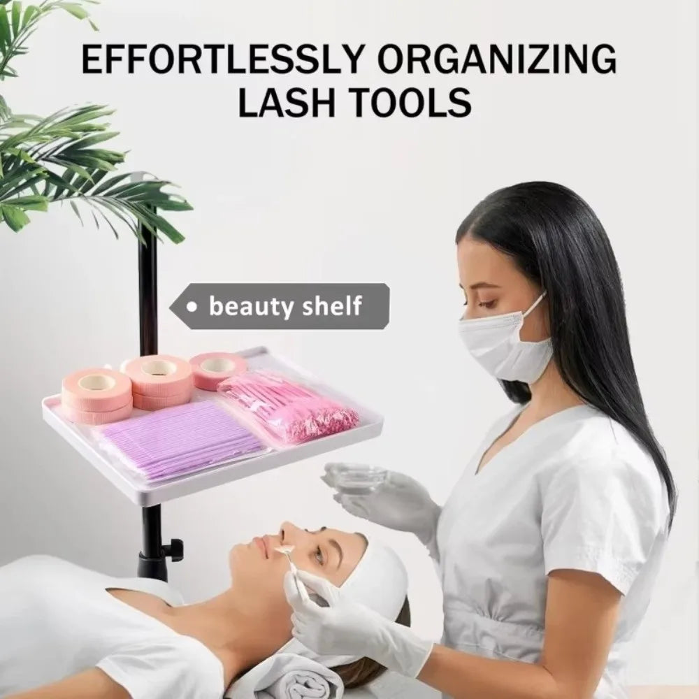 Adjustable Eyelash Tray Holder Plastic Clip-on Makeup Organizer Zpaxo