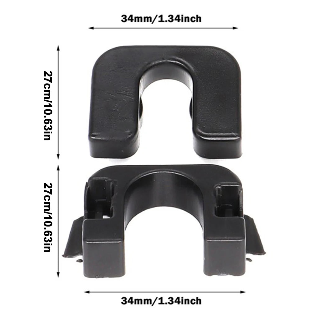Rear Boot Trunk Load Cover 015532109E Pivot Bracket Mount Rear Parcel Shelf Pivot Hinge Clip for Ford Focus MK3 MK4 Fiesta Zpaxo