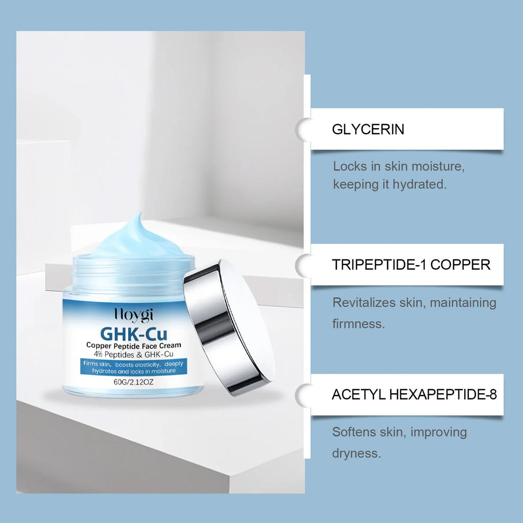 Hoygi Copper Peptide Face Cream & Serum Set – Firming & Hydrating Face Cream & Serum Set Zpaxo