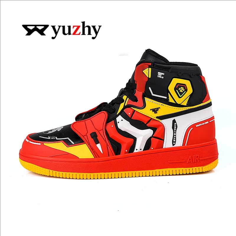 Men's Casual Sneakers Luxury Trainer Shoes Breathable Race Running
