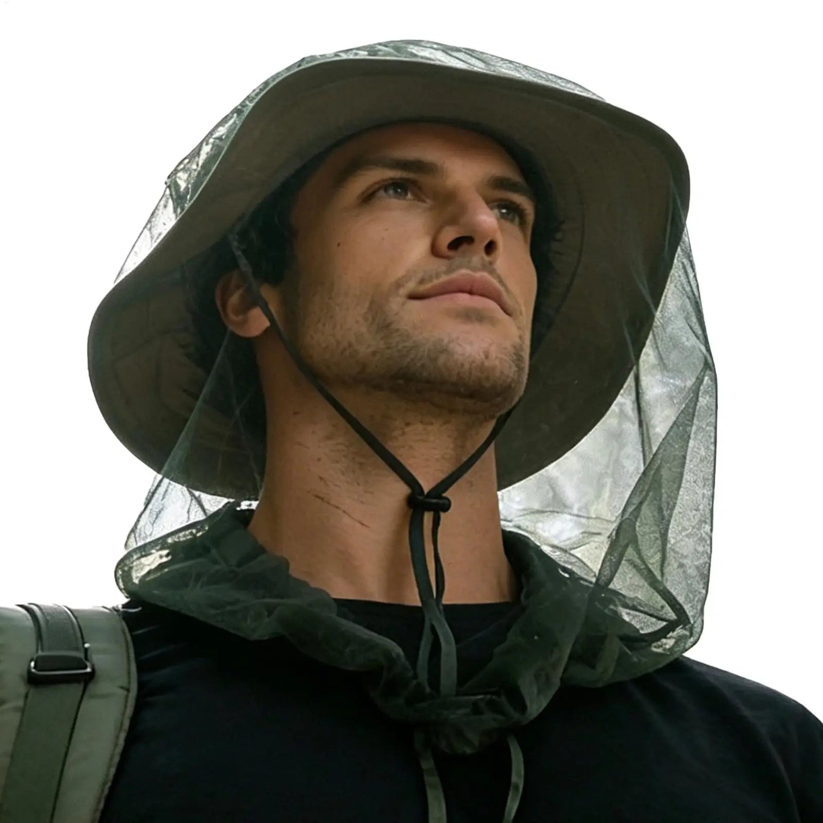 Outdoor Head Face Mask Hat Net Cover Anti-mosquito Mosquito Cap
