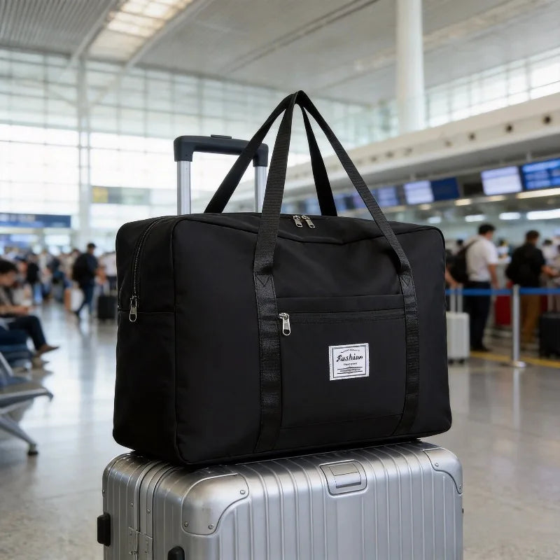 Large Capacity Folding Travel Bag Waterproof Duffle Luggage Tote Gym