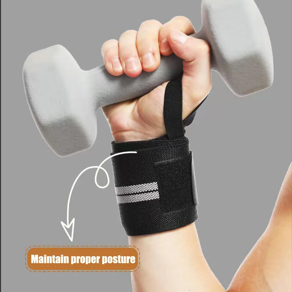 Adjustable Wrist Support Wraps Thumb Loop Breathable Compression Zpaxo