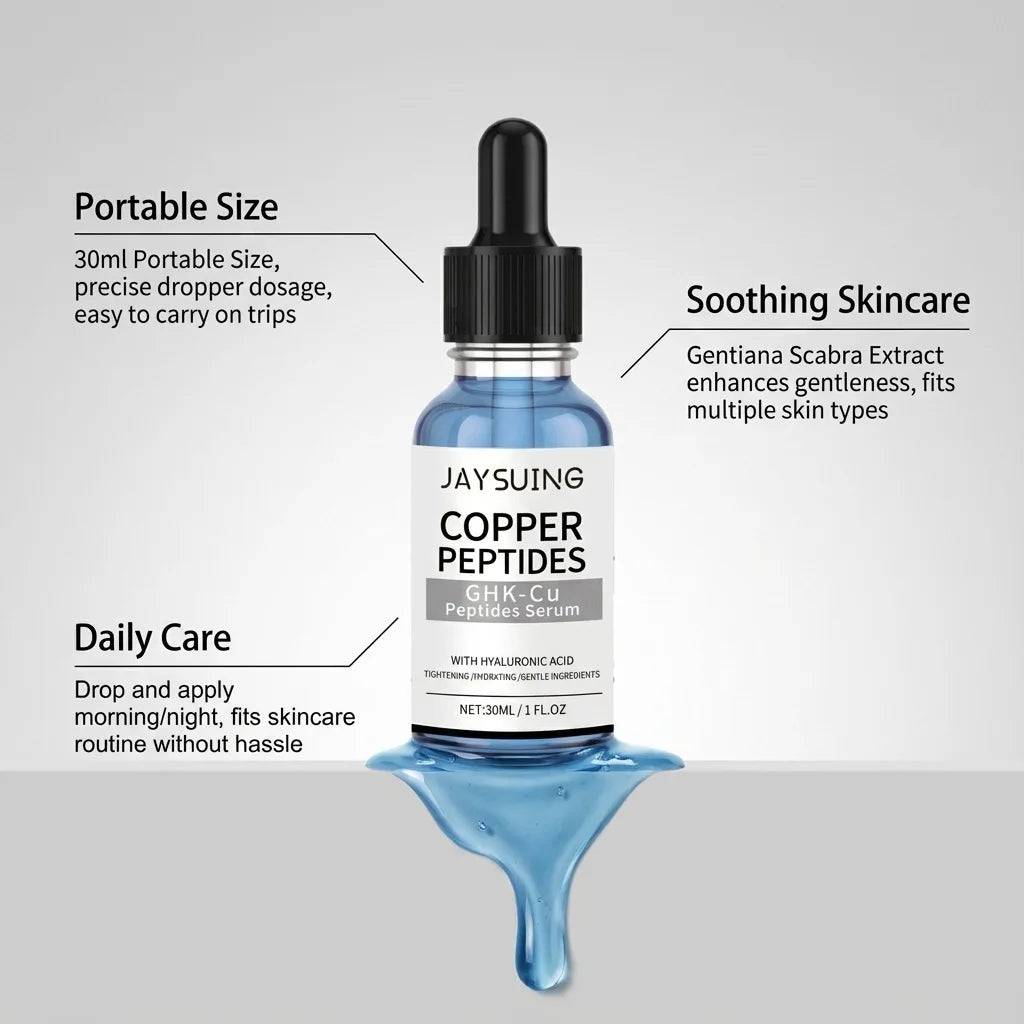 Copper Peptide & Hyaluronic Acid Face Serum – Anti-Aging Face Serum Zpaxo