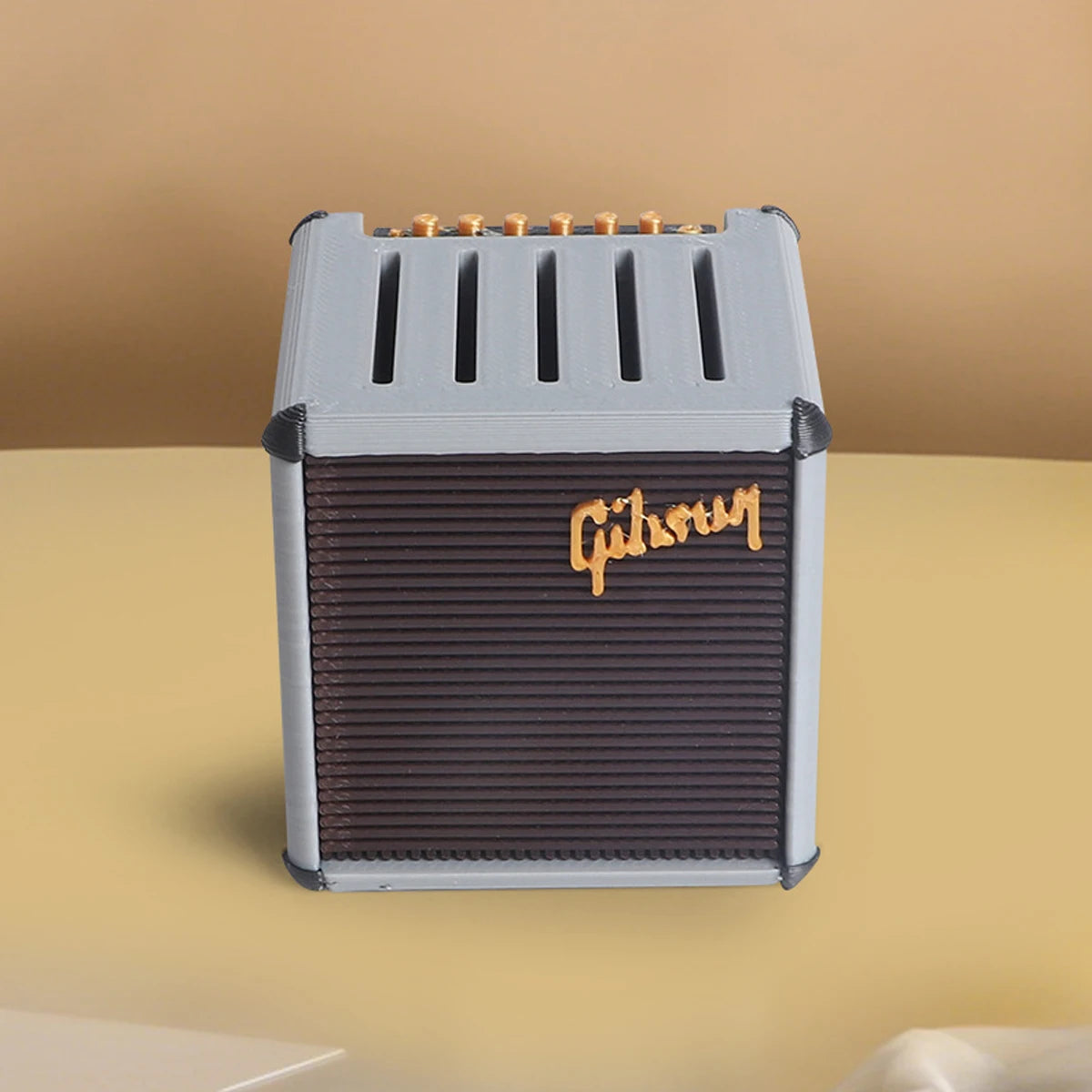 Guitar Pick Holder Box – Mini Amp Speaker Design Storage Case