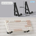 No Punching Pegboard Wall Organizer Panel Shelves Gamer Room Bathroom