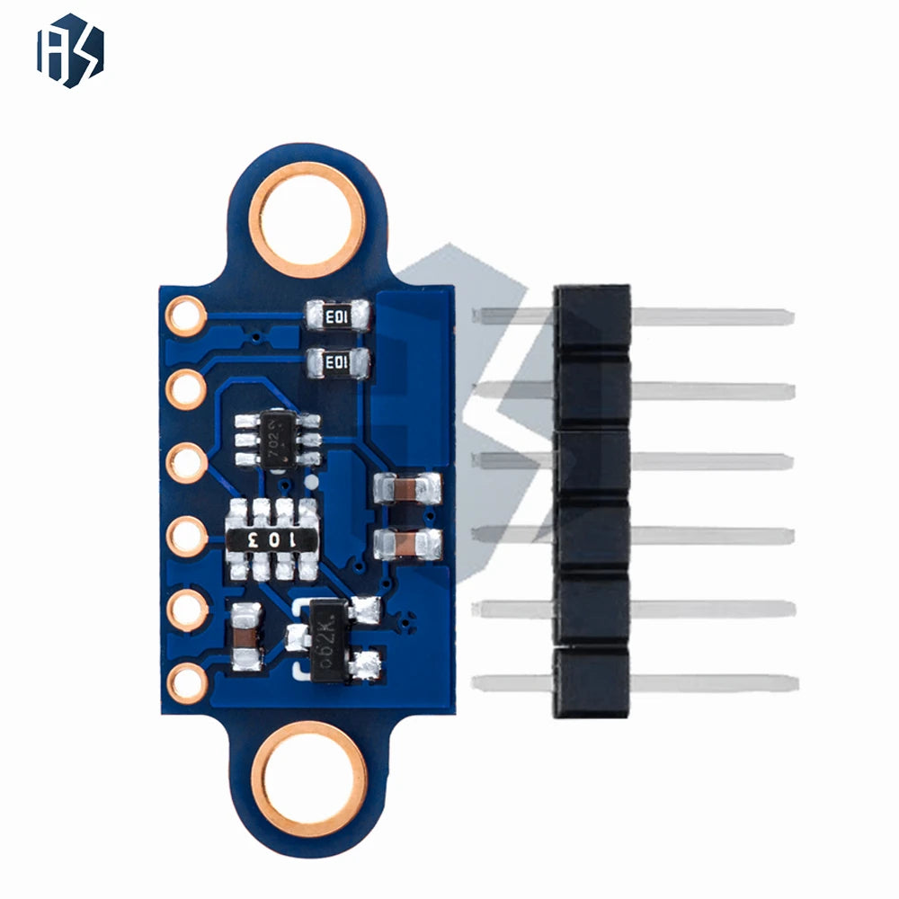 VL53L0/VL53L3CX ToF Distance Sensor, 3M 940nm IR I2C High Precision Rangefinder for Arduino Zpaxo