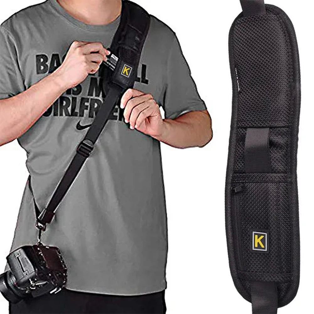 Camera Shoulder Strap Adjustable Portable SLR Quick Release Digital