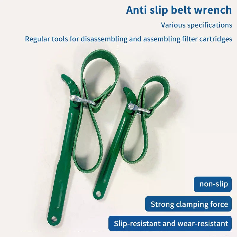 Belt Filter Element Wrench Chain Tool 8 Oil Change Machine Rubber Zpaxo