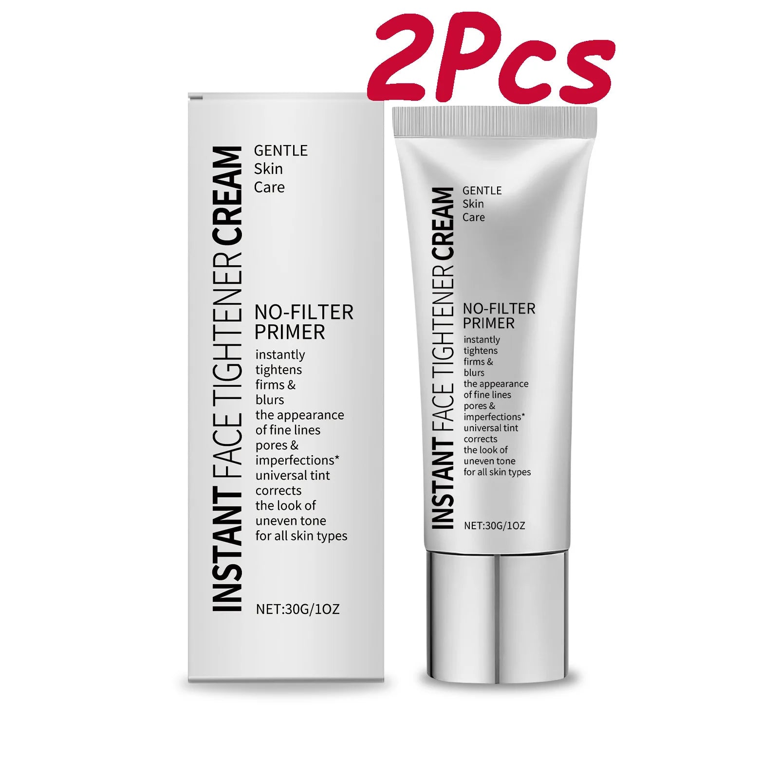 Hoygi Face Tightening Primer Cream – Hydrating & Firming Face Primer Cream Zpaxo 2 x 30g Boxed