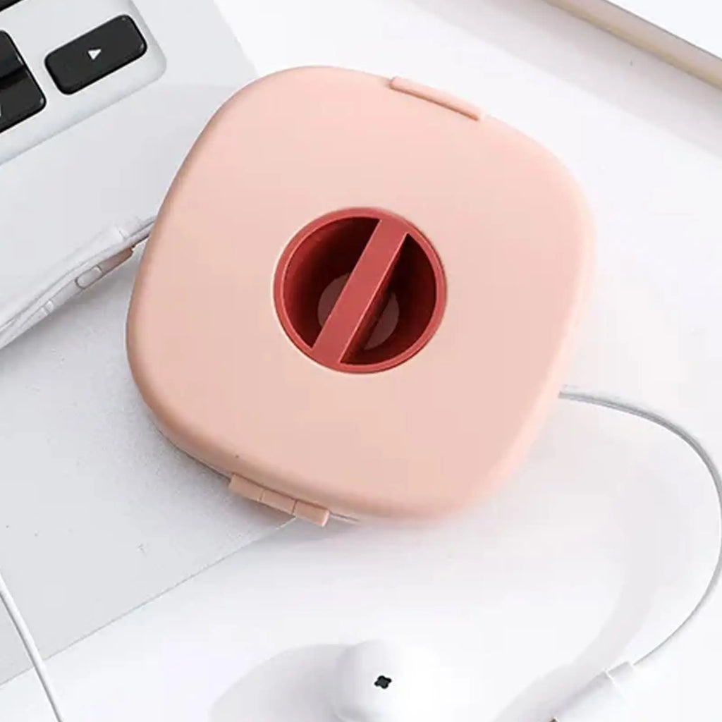 Cable Organizer Case Charger Cord Winder Iphone Samsung Earbuds