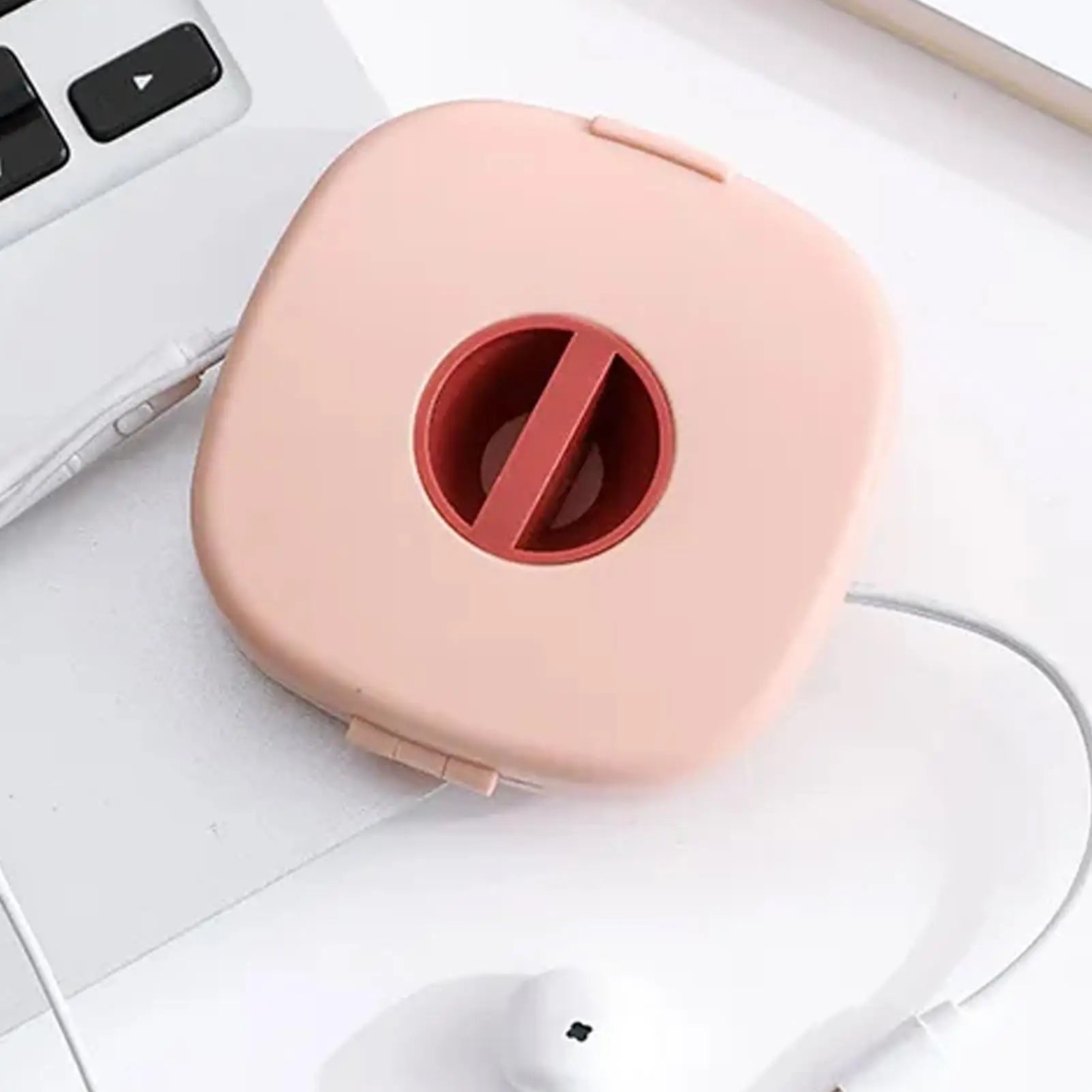 Cable Organizer Case Charger Cord Winder Iphone Samsung Earbuds