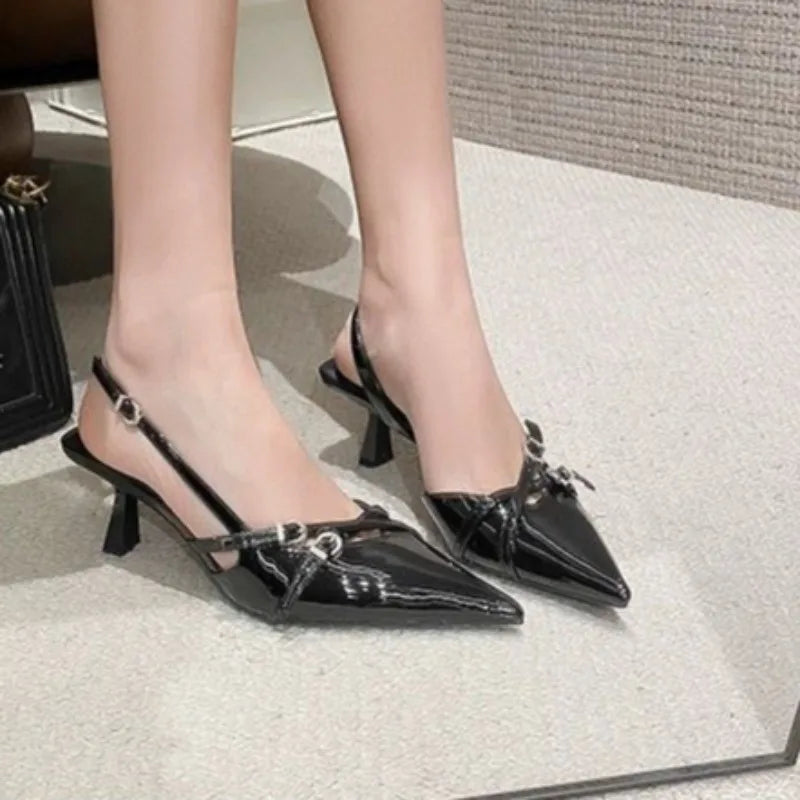 2026 Summer Pointed Simple Shallow Mouth Comfortable Women's Zpaxo
