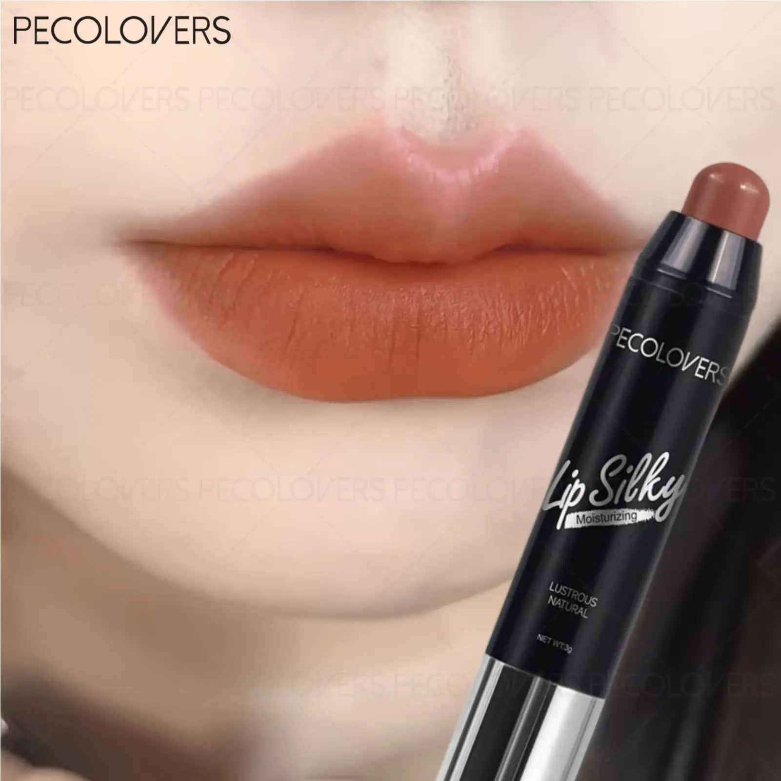 1PC Moisturizing Lipstick Long-lasting Non Fading Lip Gloss, Silky Smooth Texture, Easy to Carry, Suitable for Girl gifts Zpaxo