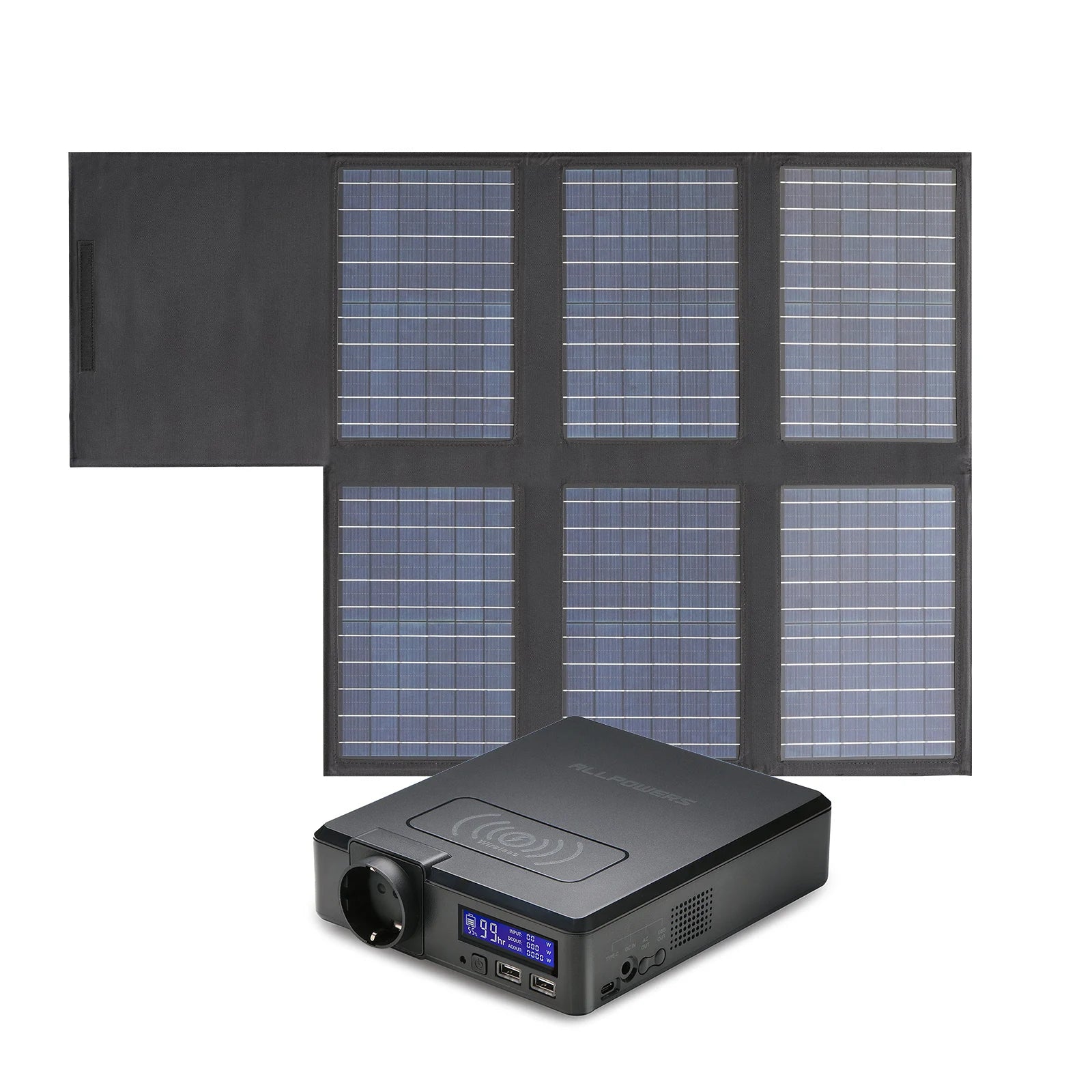 ALLPOWERS Solar Powerbank 41600mAh 200W Portable Powerstation Zpaxo